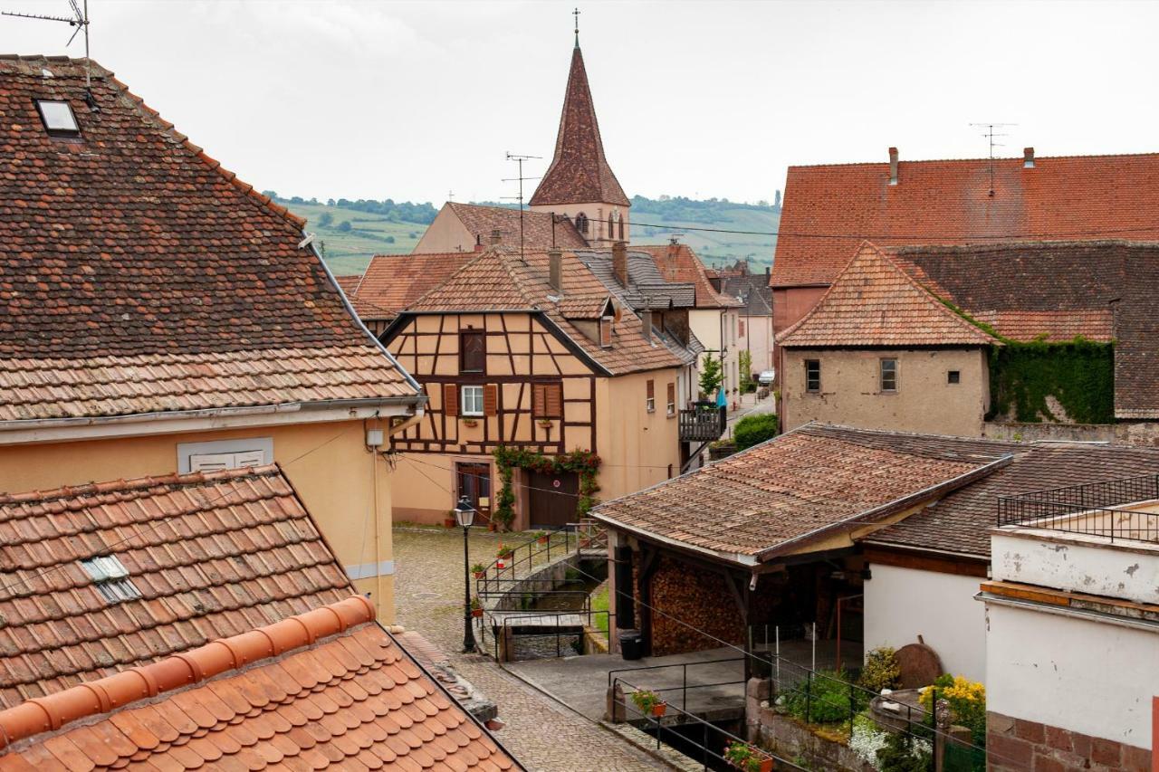 Le Gite Des Histoires Kientzheim Exterior foto